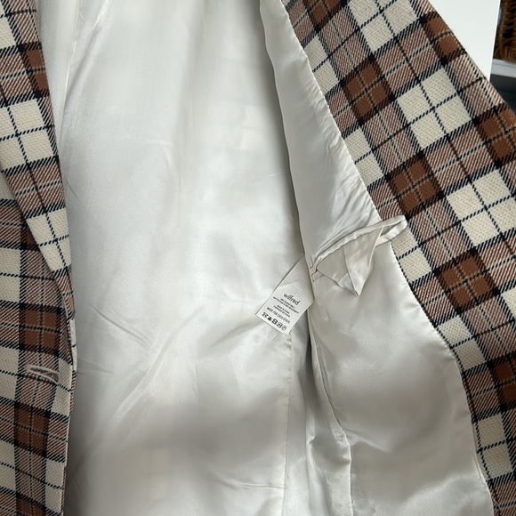 Wilfred Plaid single breasted blazer - Picture 7 of 9